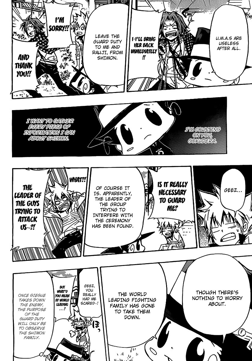 Kateikyoushi Hitman Reborn! Chapter 290 page 8 - Chapter 290: Communication