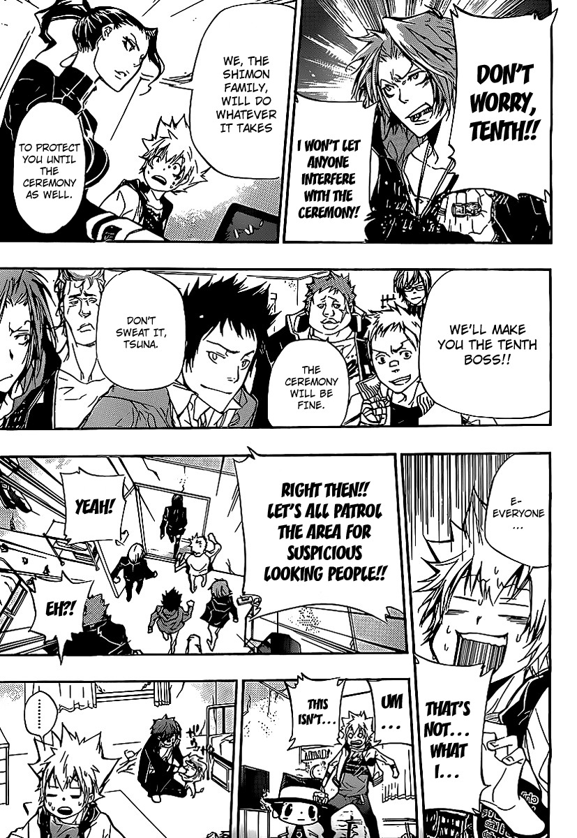 Kateikyoushi Hitman Reborn! Chapter 291 page 5 - Chapter 291: Ninth