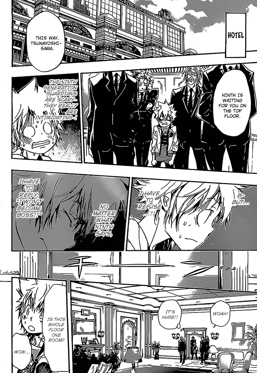 Kateikyoushi Hitman Reborn! Chapter 291 page 8 - Chapter 291: Ninth