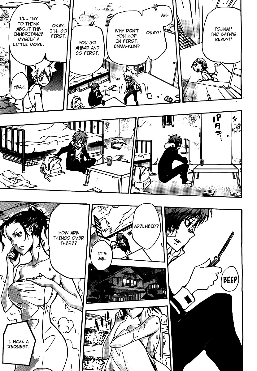 Kateikyoushi Hitman Reborn! Chapter 292 page 9 - Chapter 292: Consultation