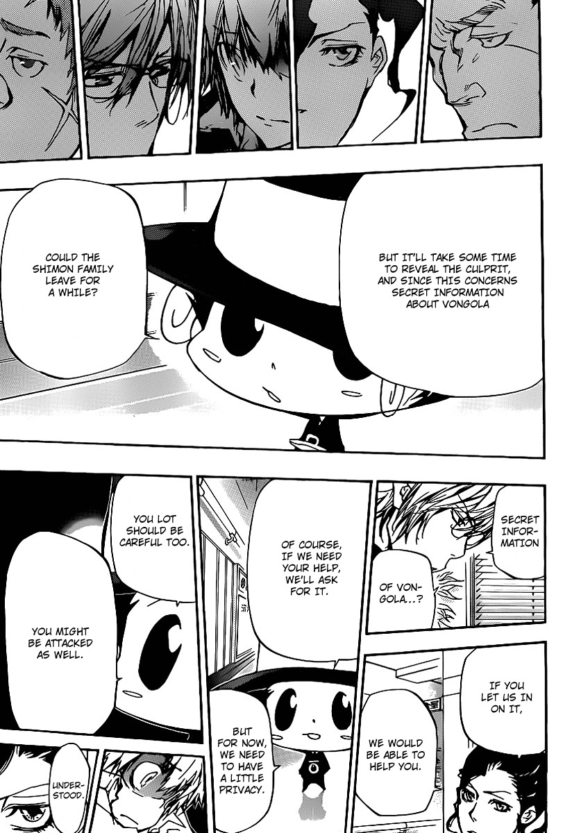 Kateikyoushi Hitman Reborn! Chapter 294 page 11 - Chapter 294: Decision