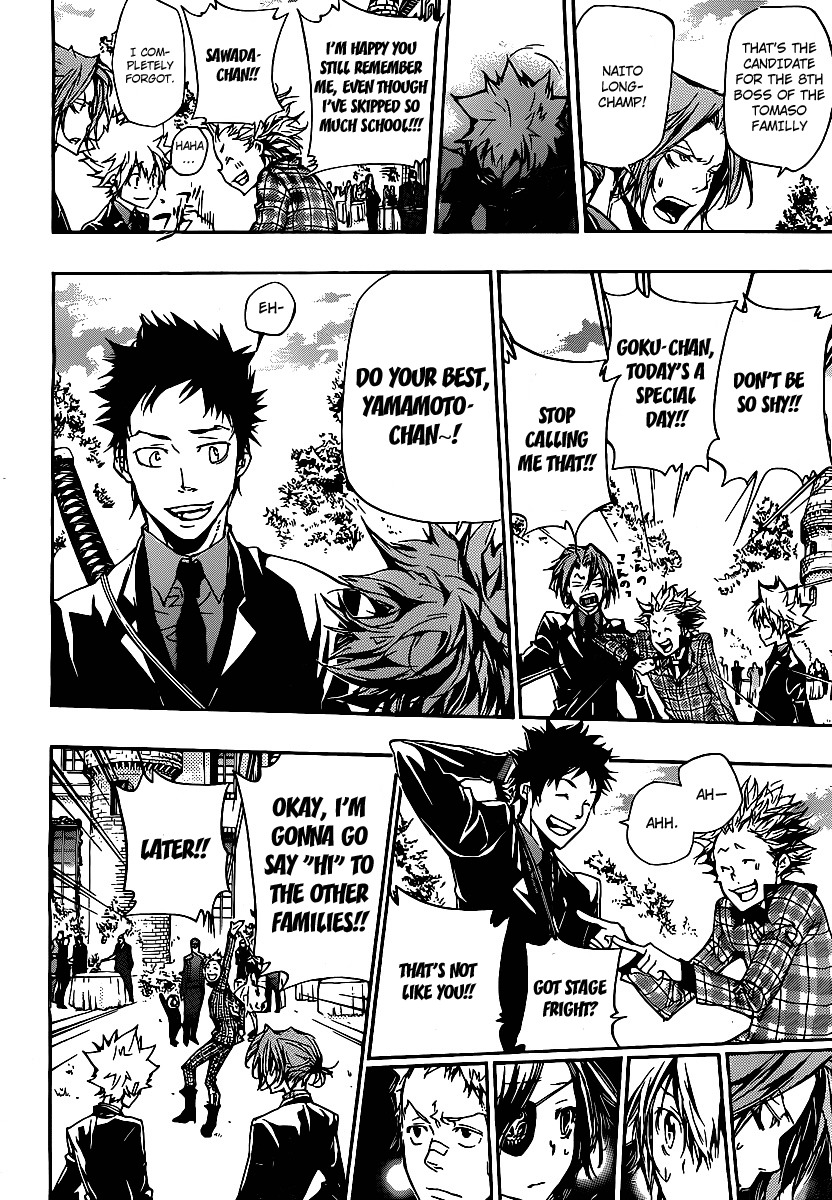 Kateikyoushi Hitman Reborn! Chapter 295 page 4 - Chapter 295: Inheritance Ceremony
