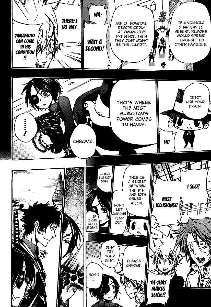 Kateikyoushi Hitman Reborn! Chapter 295 page 6 - Chapter 295: Inheritance Ceremony