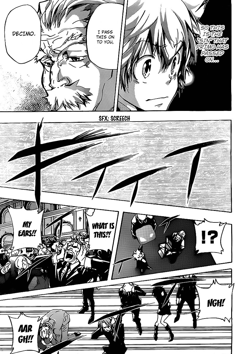 Kateikyoushi Hitman Reborn! Chapter 296 page 3 - Chapter 296: The Culprit