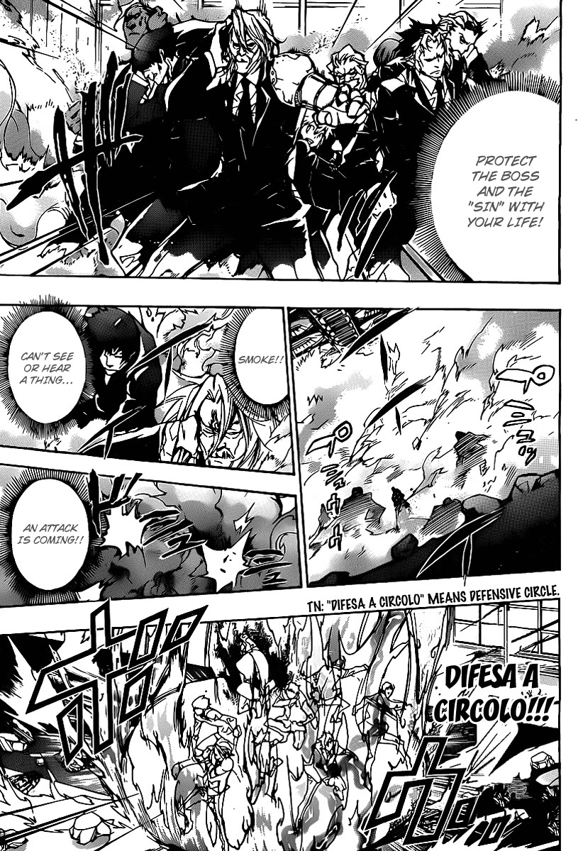 Kateikyoushi Hitman Reborn! Chapter 296 page 5 - Chapter 296: The Culprit
