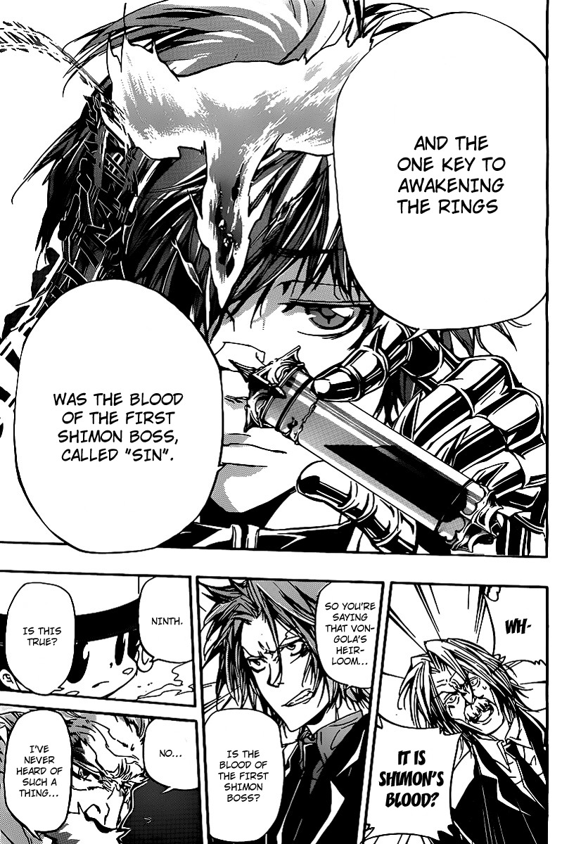 Kateikyoushi Hitman Reborn! Chapter 297 page 5 - Chapter 297: Blood