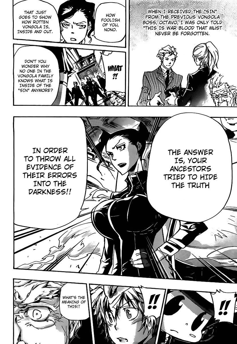 Kateikyoushi Hitman Reborn! Chapter 297 page 6 - Chapter 297: Blood