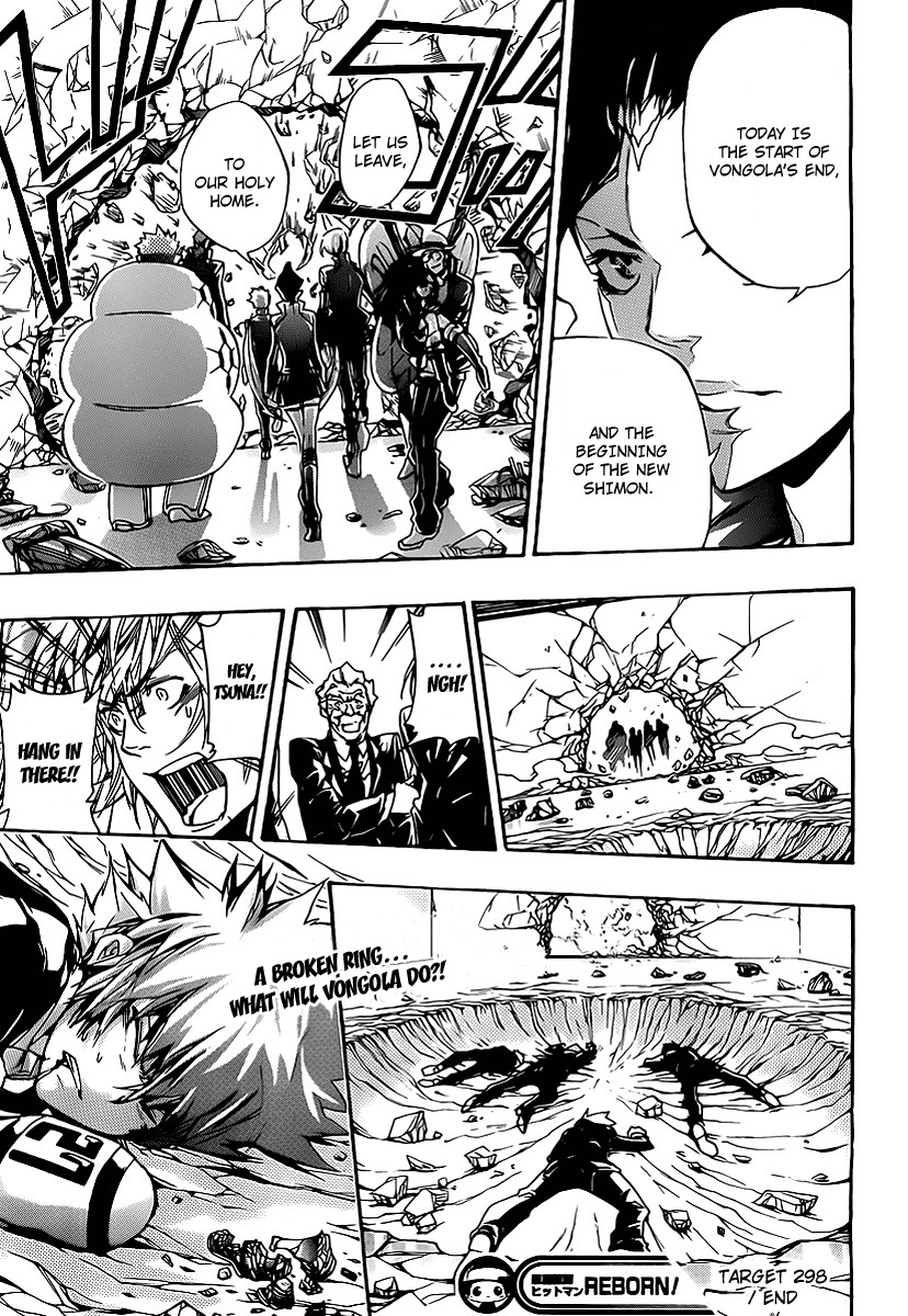 Kateikyoushi Hitman Reborn! Chapter 298 page 18 - Chapter 298: Overpowered
