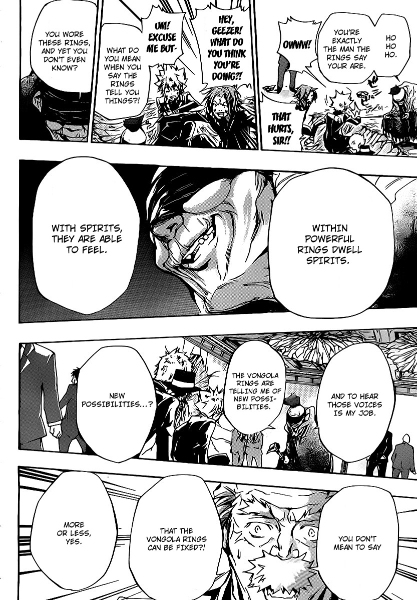 Kateikyoushi Hitman Reborn! Chapter 299 page 12 - Chapter 299: Talbot
