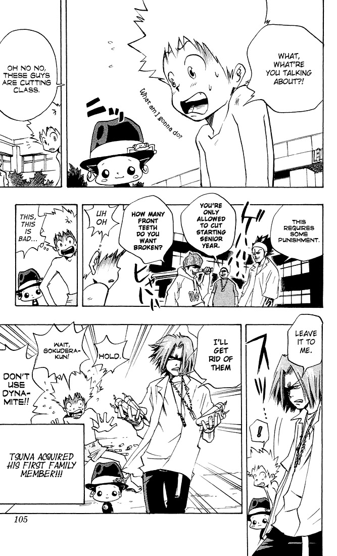 Kateikyoushi Hitman Reborn! Chapter 3 page 21 - Chapter 3: Gokudera Hayato