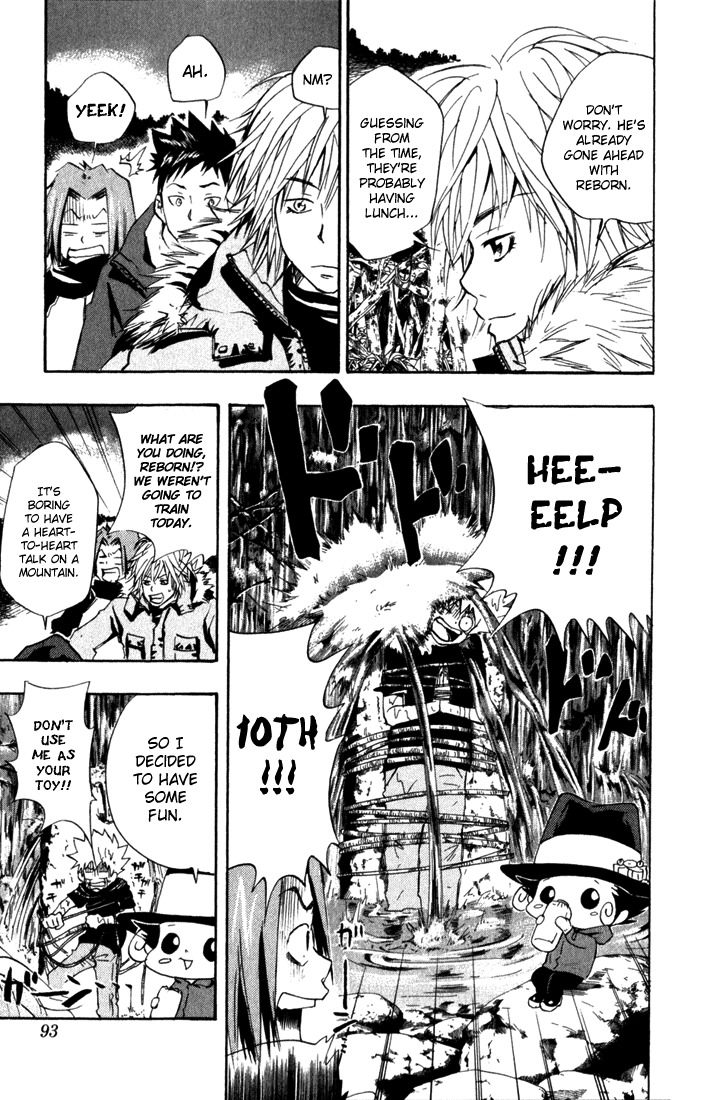 Kateikyoushi Hitman Reborn! Chapter 30 page 3 - Chapter 30: Getting Lost