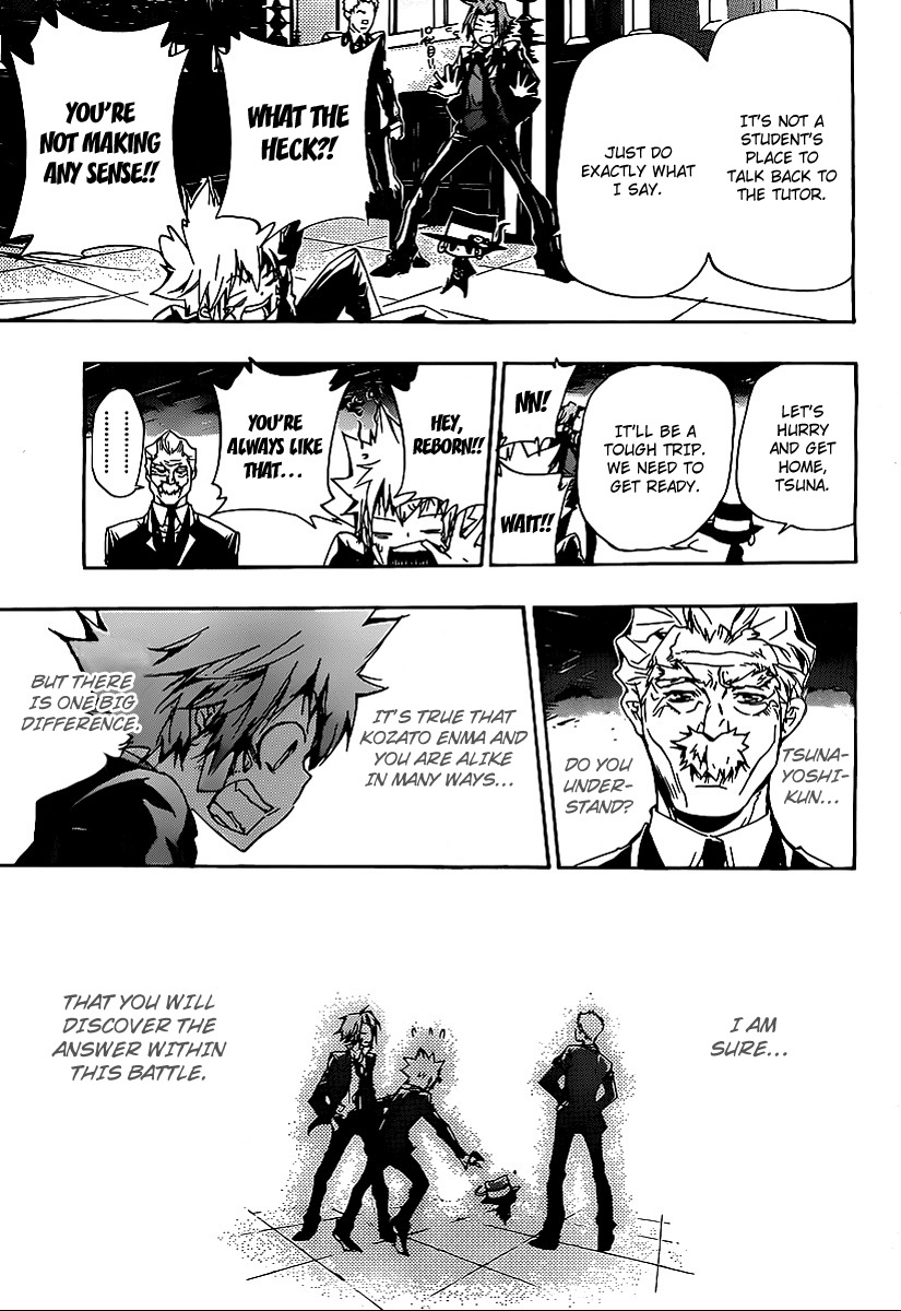 Kateikyoushi Hitman Reborn! Chapter 301 page 13 - Chapter 301