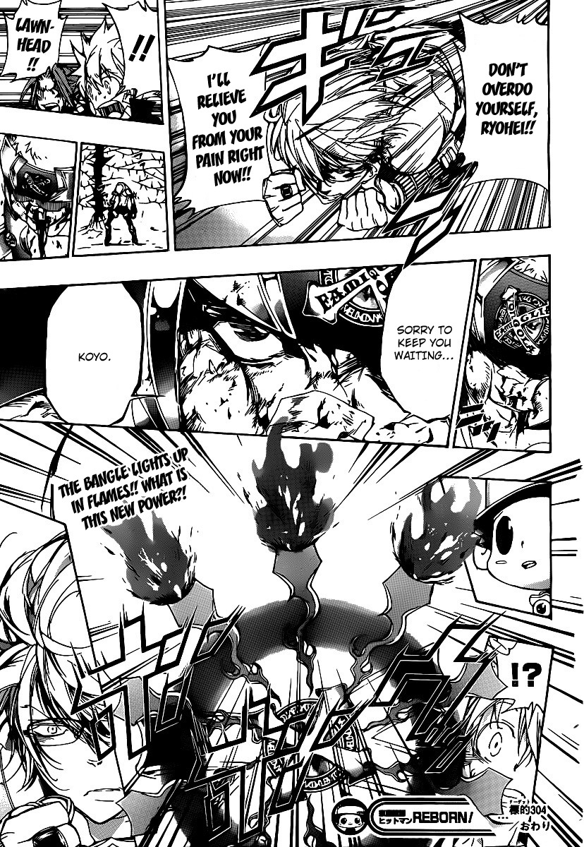 Kateikyoushi Hitman Reborn! Chapter 304 page 17 - Chapter 304