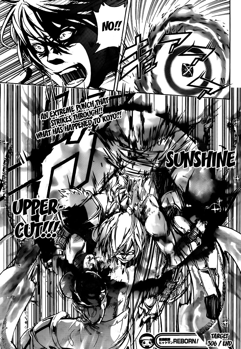 Kateikyoushi Hitman Reborn! Chapter 306 page 18 - Chapter 306