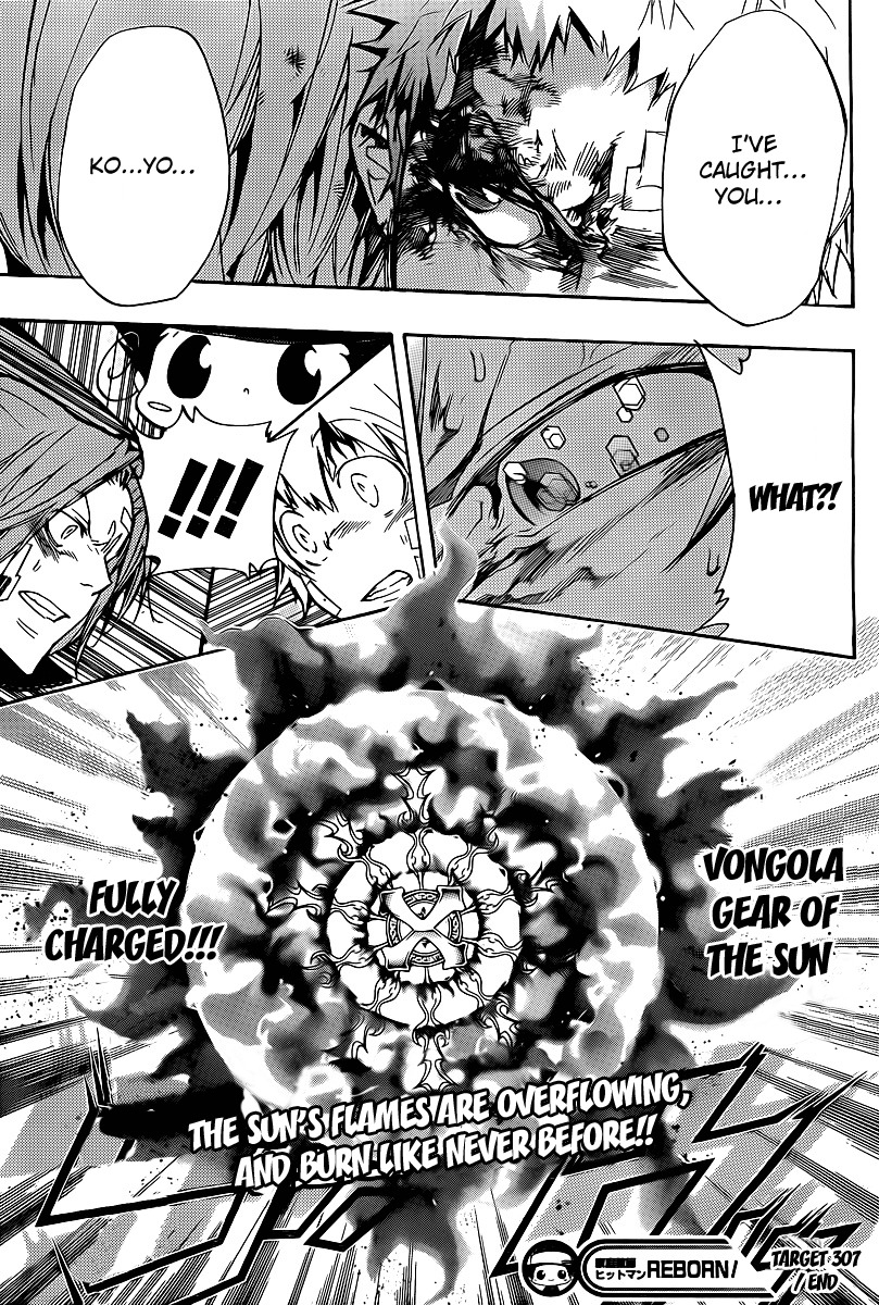 Kateikyoushi Hitman Reborn! Chapter 307 page 17 - Chapter 307