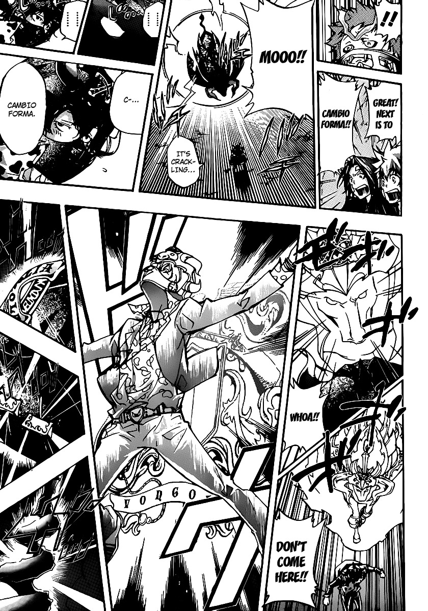 Kateikyoushi Hitman Reborn! Chapter 311 page 11 - Chapter 311: Lambo vs. Rauji Ooyama