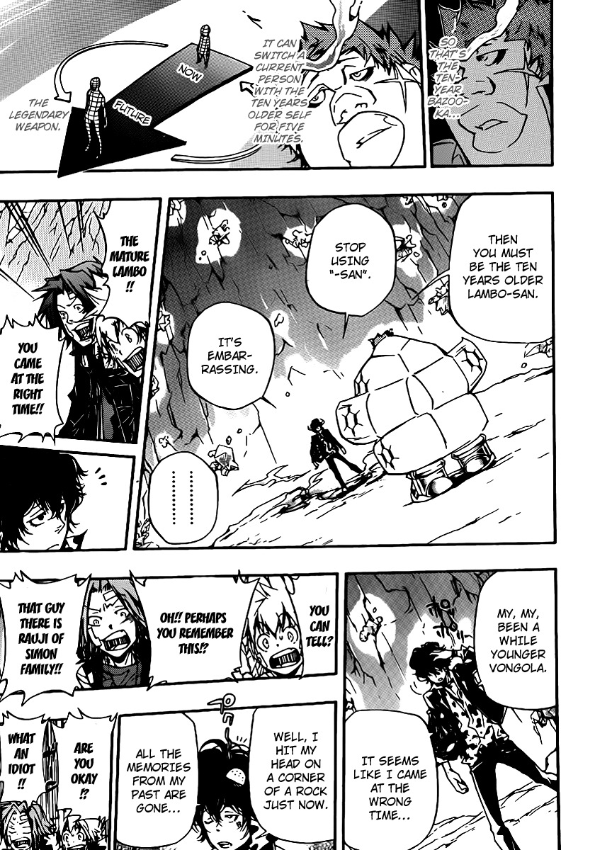 Kateikyoushi Hitman Reborn! Chapter 311 page 3 - Chapter 311: Lambo vs. Rauji Ooyama