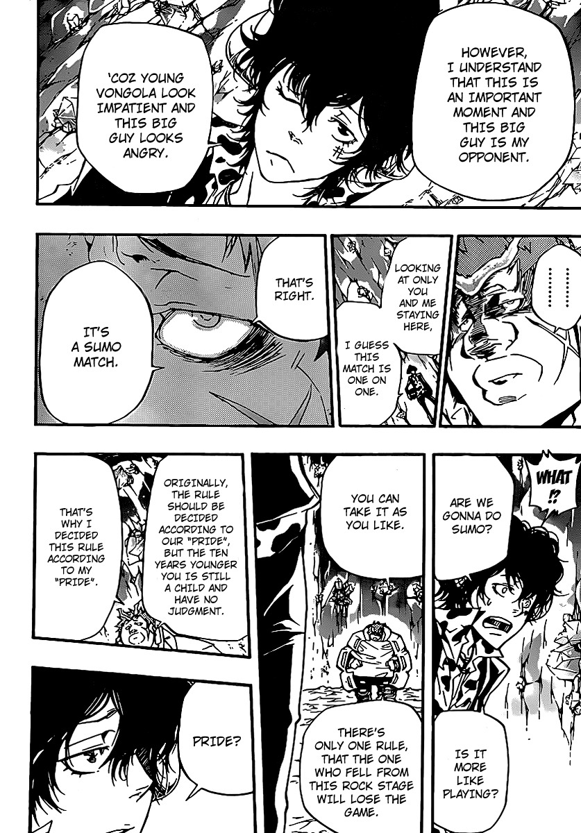 Kateikyoushi Hitman Reborn! Chapter 311 page 4 - Chapter 311: Lambo vs. Rauji Ooyama