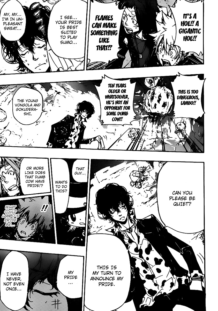 Kateikyoushi Hitman Reborn! Chapter 311 page 7 - Chapter 311: Lambo vs. Rauji Ooyama