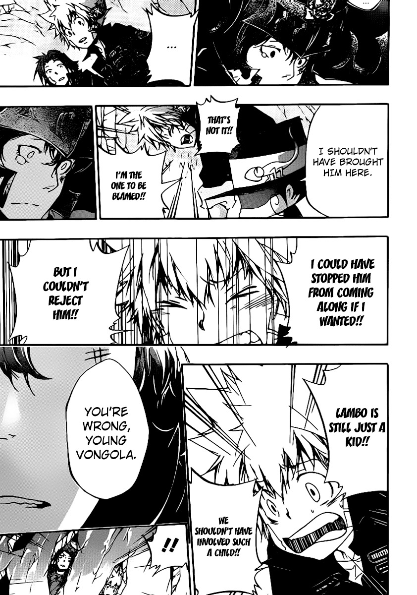 Kateikyoushi Hitman Reborn! Chapter 312 page 11 - Chapter 312: Lambo's Feelings