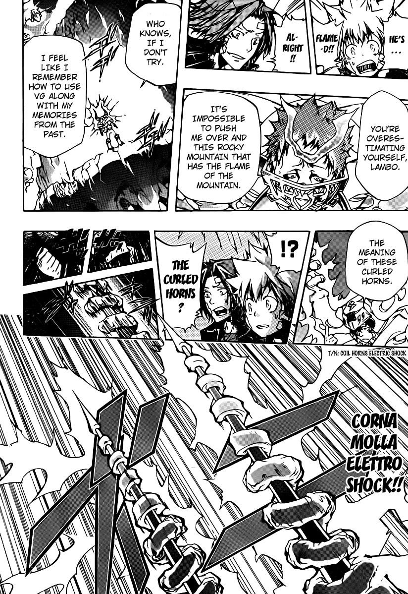 Kateikyoushi Hitman Reborn! Chapter 312 page 14 - Chapter 312: Lambo's Feelings