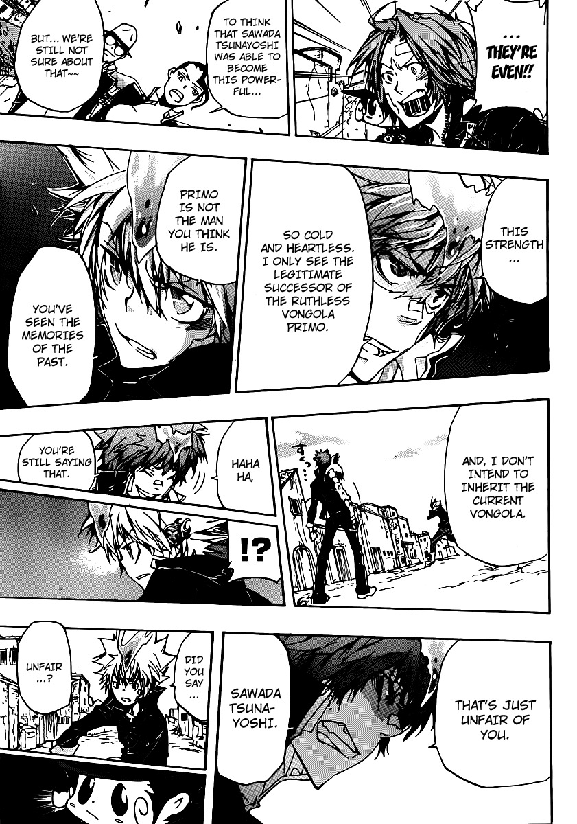 Kateikyoushi Hitman Reborn! Chapter 317 page 13 - Chapter 317: Enma's Anger