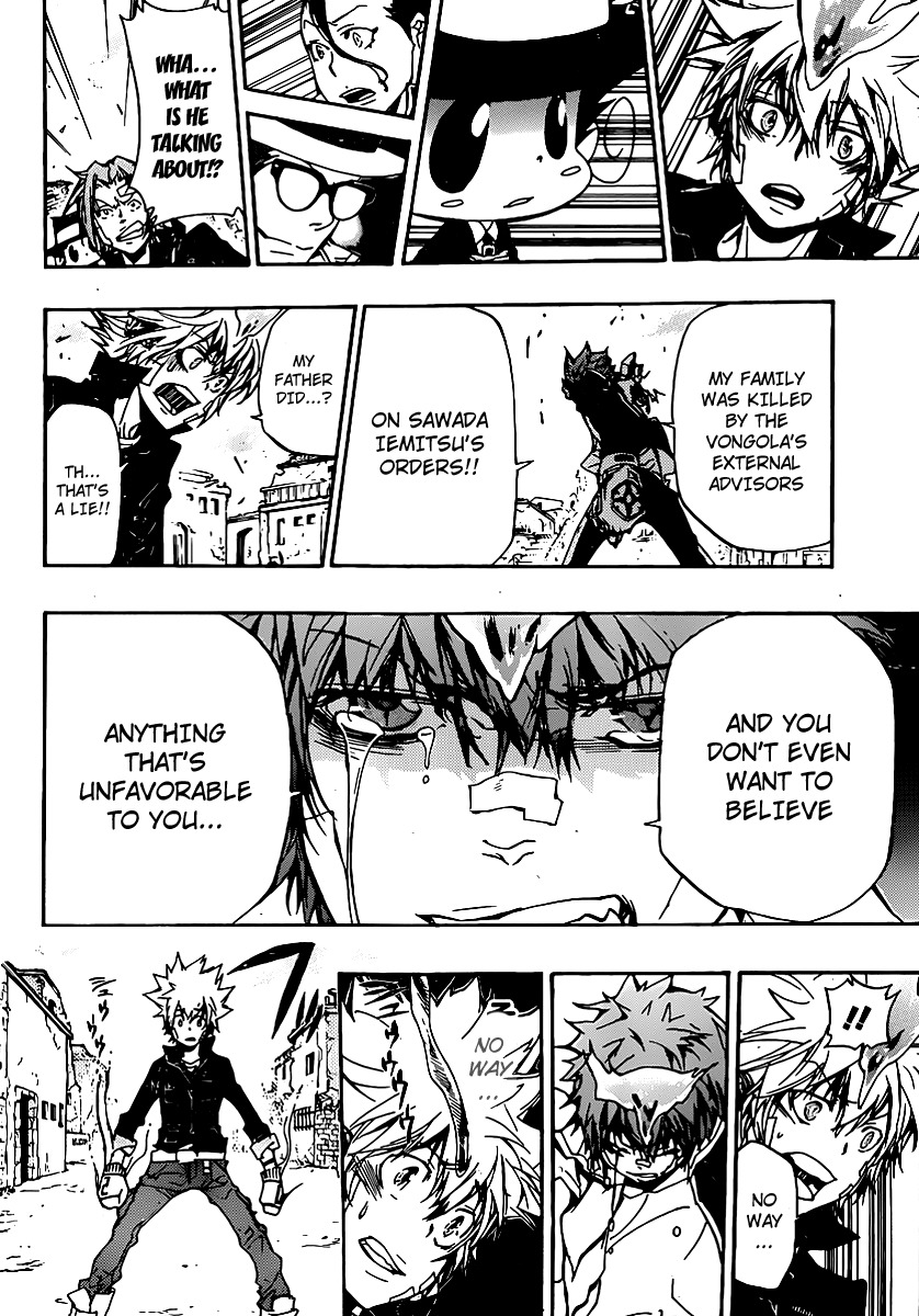 Kateikyoushi Hitman Reborn! Chapter 317 page 16 - Chapter 317: Enma's Anger