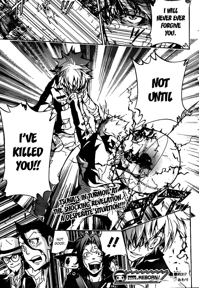 Kateikyoushi Hitman Reborn! Chapter 317 page 17 - Chapter 317: Enma's Anger