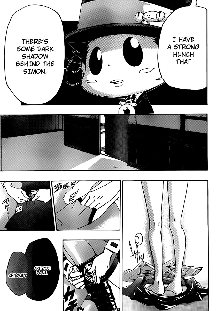 Kateikyoushi Hitman Reborn! Chapter 319 page 12 - Chapter 319: Dark Shadow