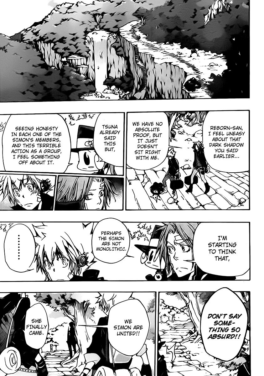 Kateikyoushi Hitman Reborn! Chapter 319 page 14 - Chapter 319: Dark Shadow