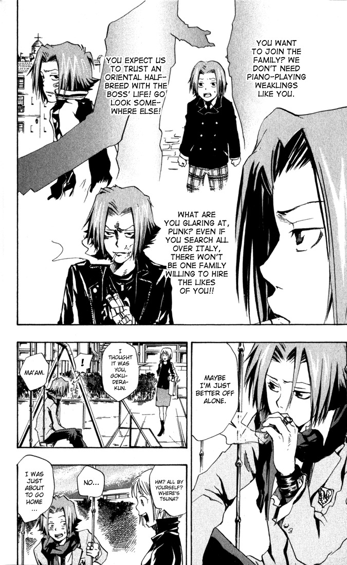 Kateikyoushi Hitman Reborn! Chapter 32 page 16 - Chapter 32: Gokudera Training Program