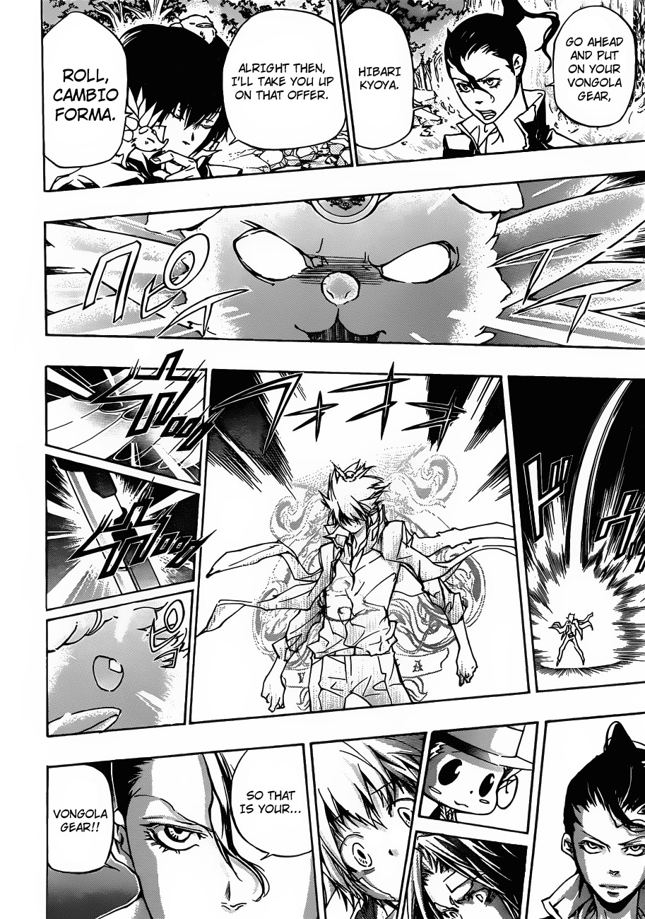Kateikyoushi Hitman Reborn! Chapter 320 page 16 - Chapter 320: Hibari, Incoming!