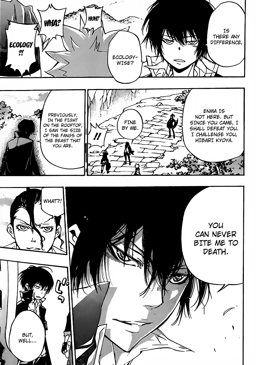 Kateikyoushi Hitman Reborn! Chapter 320 page 3 - Chapter 320: Hibari, Incoming!