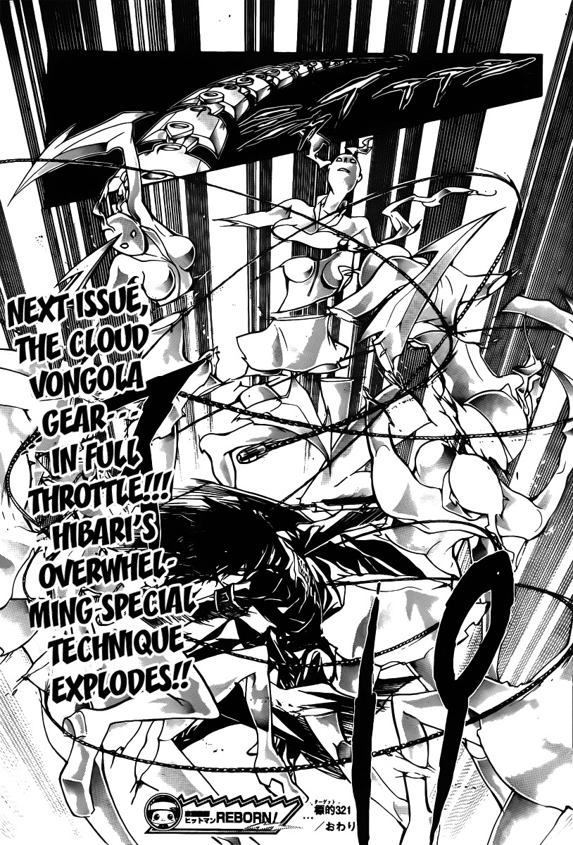 Kateikyoushi Hitman Reborn! Chapter 321 page 20 - Chapter 321: Kyoya Hibari vs. Adelheid Suzuki