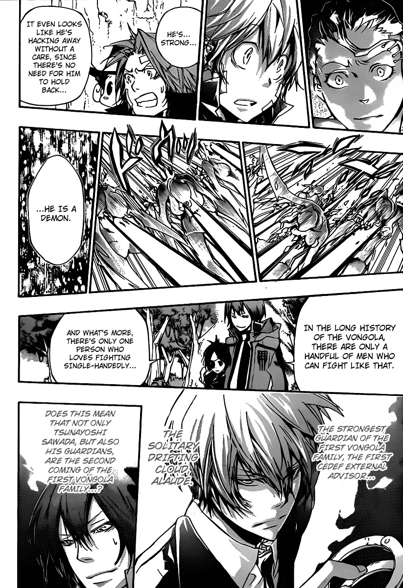 Kateikyoushi Hitman Reborn! Chapter 322 page 12 - Chapter 322: Hibari vs. 500