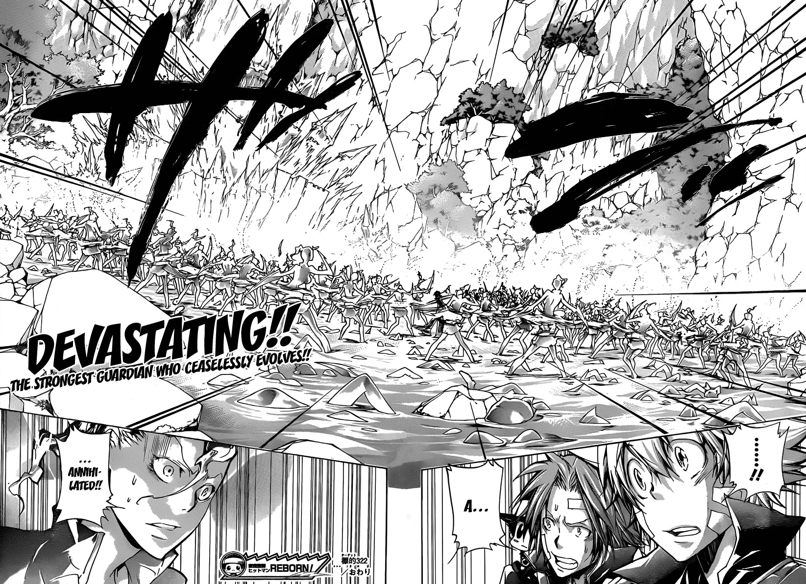 Kateikyoushi Hitman Reborn! Chapter 322 page 16 - Chapter 322: Hibari vs. 500