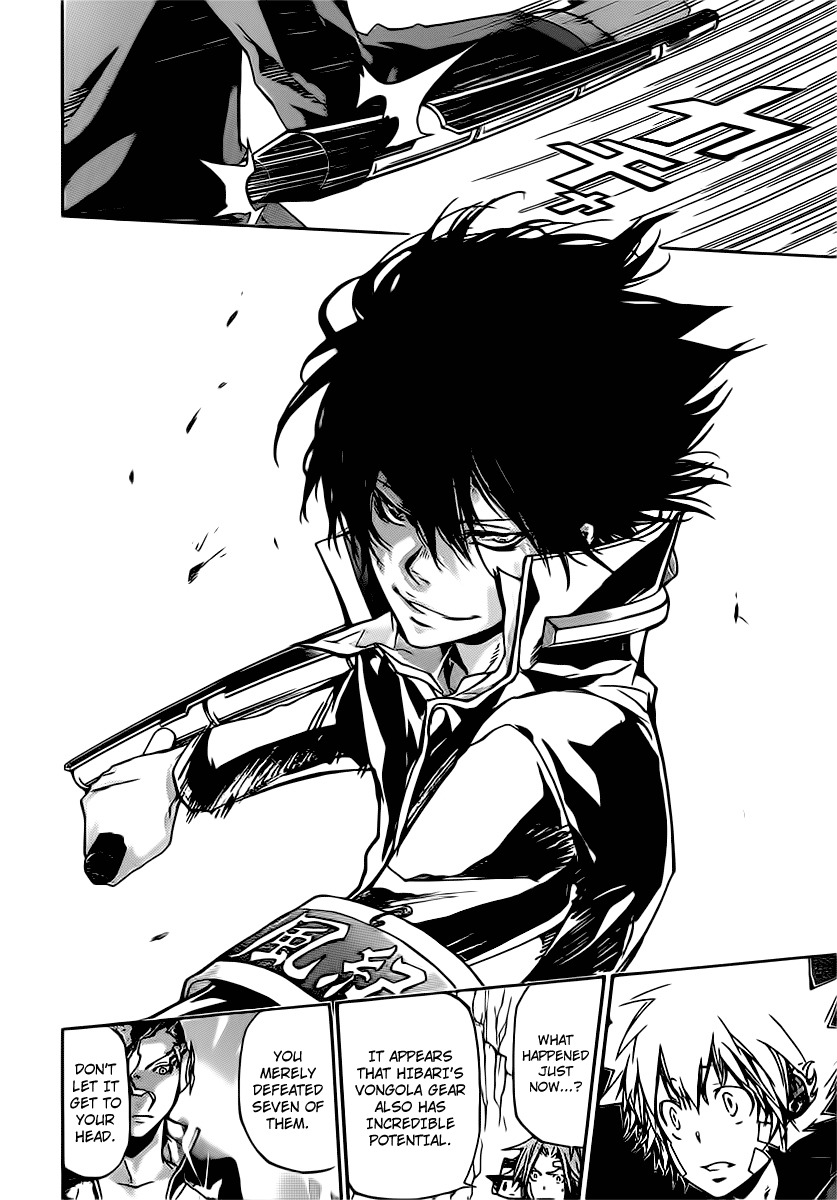 Kateikyoushi Hitman Reborn! Chapter 322 page 2 - Chapter 322: Hibari vs. 500