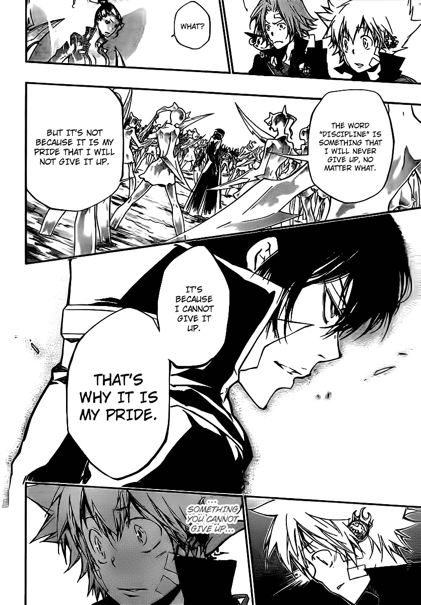Kateikyoushi Hitman Reborn! Chapter 322 page 4 - Chapter 322: Hibari vs. 500