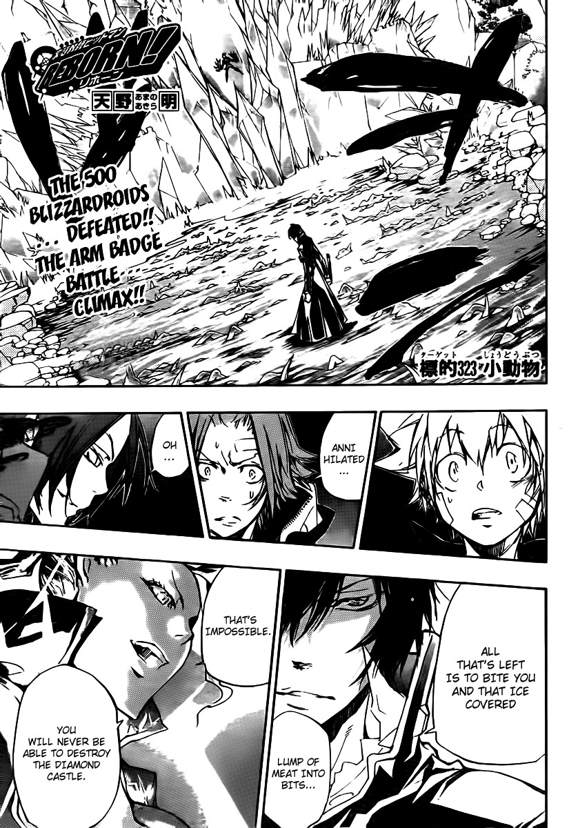Kateikyoushi Hitman Reborn! Chapter 323 page 1 - Chapter 323: Small Animal