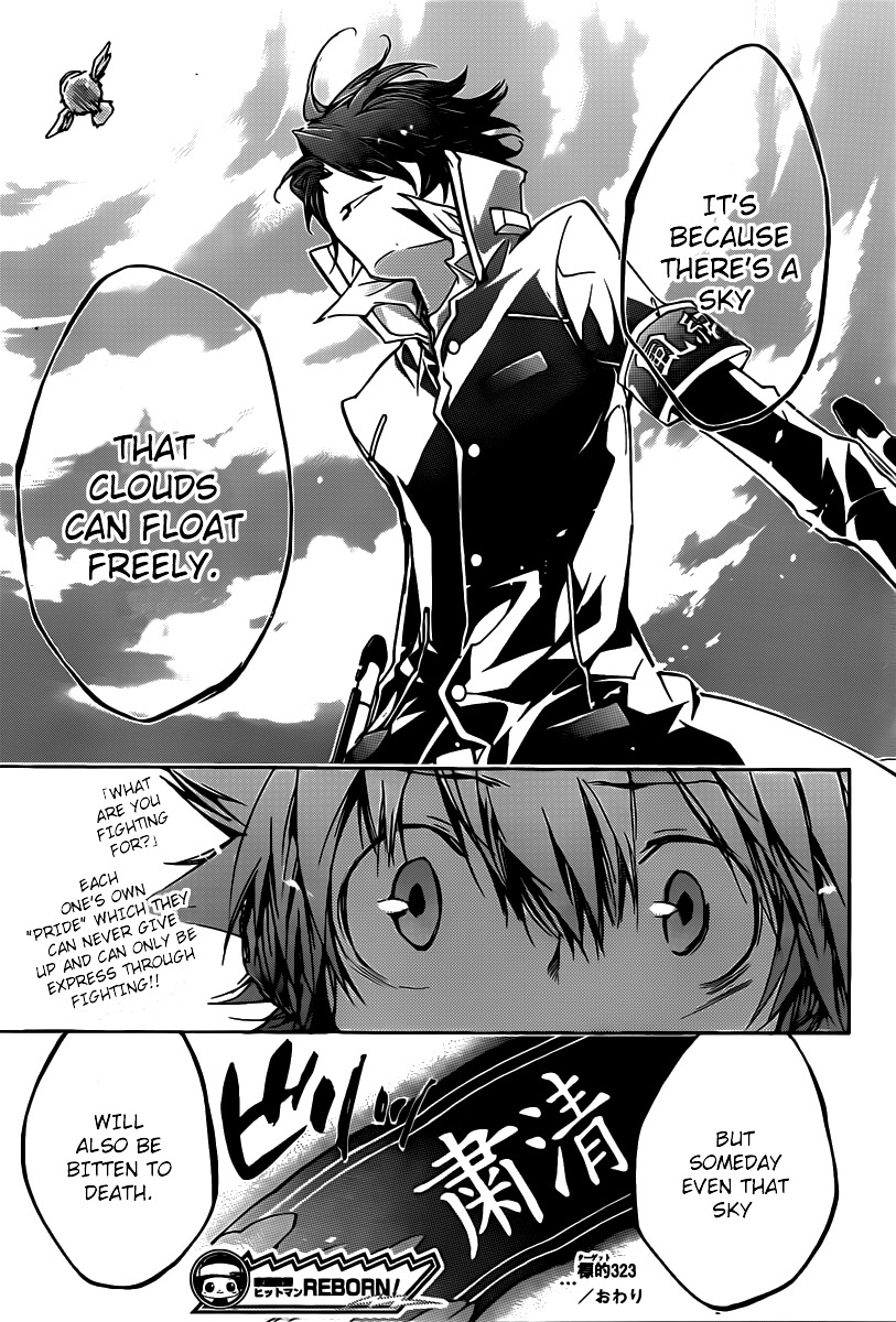 Kateikyoushi Hitman Reborn! Chapter 323 page 17 - Chapter 323: Small Animal