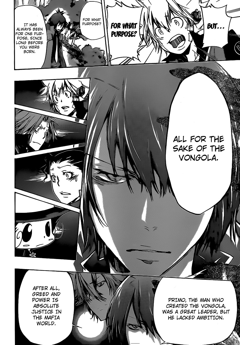 Kateikyoushi Hitman Reborn! Chapter 324 page 12 - Chapter 324: Treachary