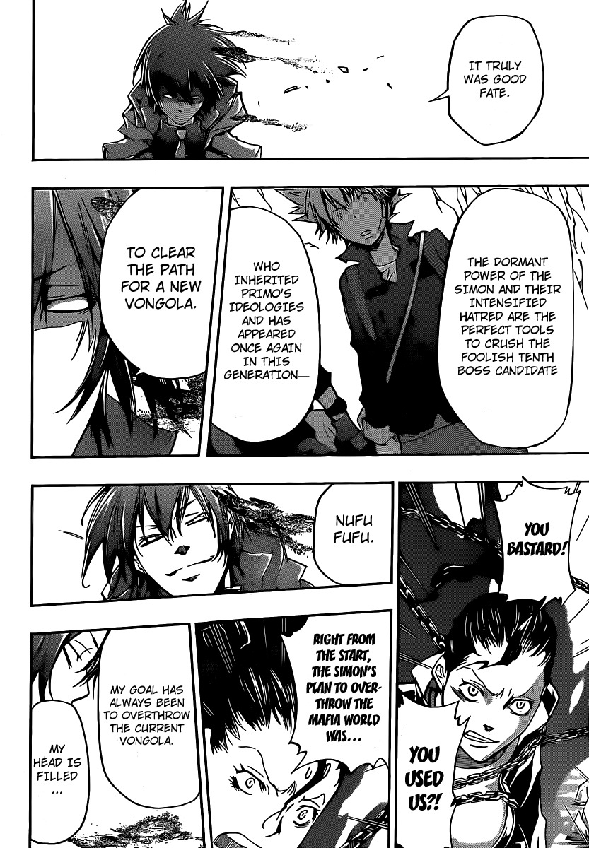Kateikyoushi Hitman Reborn! Chapter 324 page 14 - Chapter 324: Treachary
