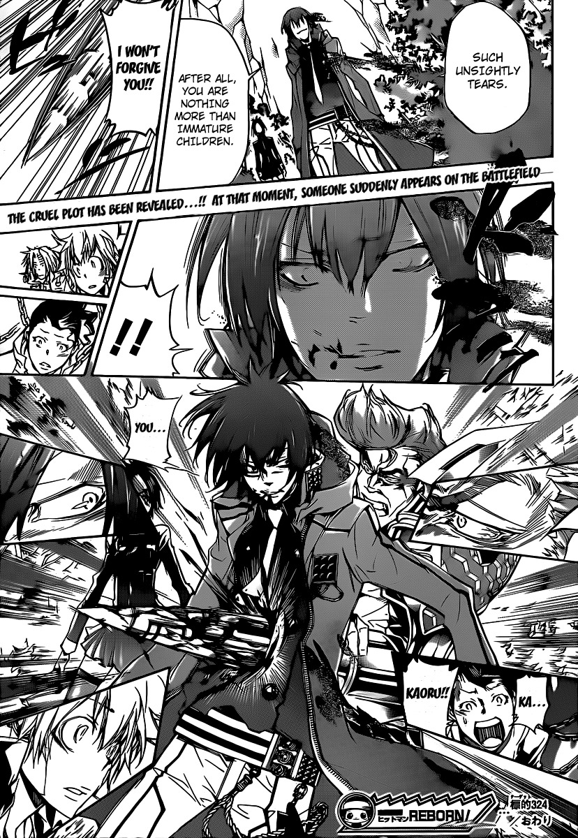 Kateikyoushi Hitman Reborn! Chapter 324 page 17 - Chapter 324: Treachary