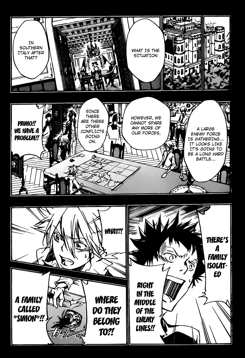 Kateikyoushi Hitman Reborn! Chapter 324 page 4 - Chapter 324: Treachary
