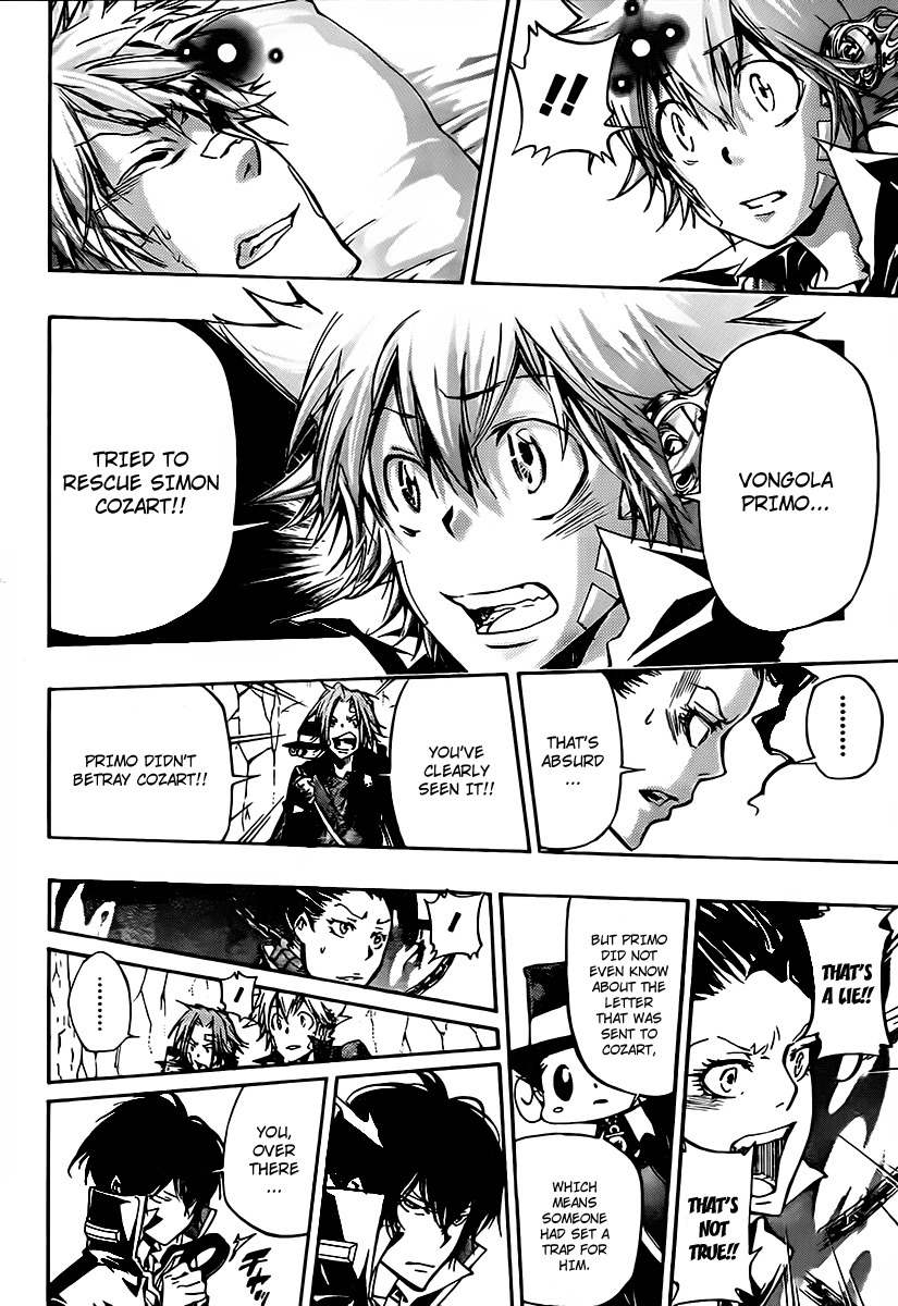 Kateikyoushi Hitman Reborn! Chapter 324 page 6 - Chapter 324: Treachary