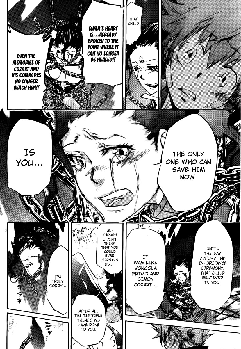 Kateikyoushi Hitman Reborn! Chapter 327 page 8 - Chapter 327: Entreaty