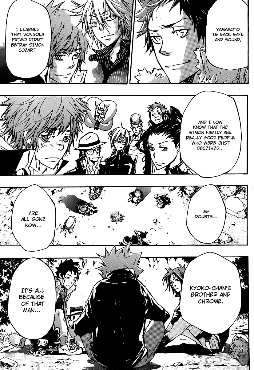 Kateikyoushi Hitman Reborn! Chapter 328 page 11 - Chapter 328: The Enemy Who Should Be Defeated