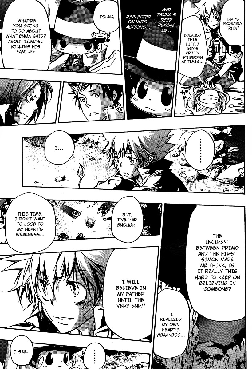 Kateikyoushi Hitman Reborn! Chapter 328 page 15 - Chapter 328: The Enemy Who Should Be Defeated