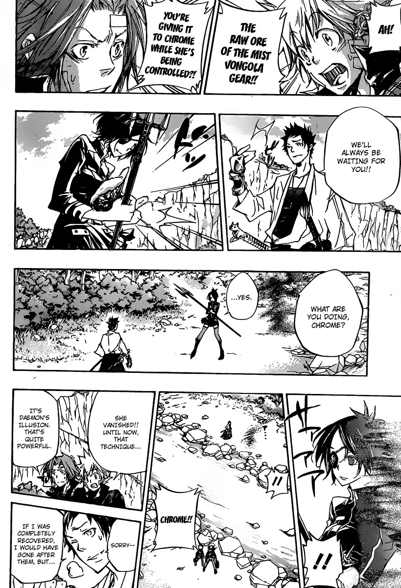 Kateikyoushi Hitman Reborn! Chapter 328 page 6 - Chapter 328: The Enemy Who Should Be Defeated