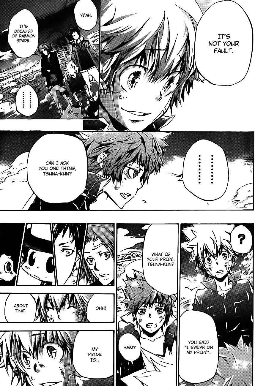 Kateikyoushi Hitman Reborn! Chapter 332 page 14 - Chapter 332: Tsuna's Pride